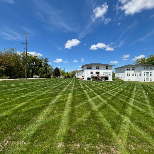 Lawn mowing in Okemos Michigan 